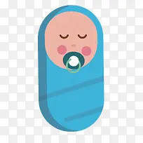 矢量卡通扁平化婴儿-空若网 矢量卡通扁平化婴儿-空若网