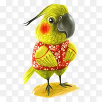 可爱小鹦鹉-空若网 可爱小鹦鹉-空若网