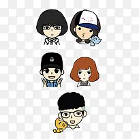 卡通小孩-空若网 卡通小孩-空若网