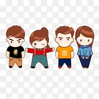 卡通小孩-空若网 卡通小孩-空若网