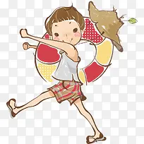 卡通手绘小孩图-空若网 卡通手绘小孩图-空若网