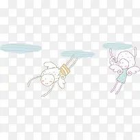 卡通手绘可爱小孩-空若网 卡通手绘可爱小孩-空若网