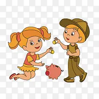 卡通小孩-空若网 卡通小孩-空若网