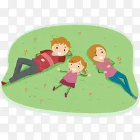 卡通人物小草素材-空若网 卡通人物小草素材-空若网