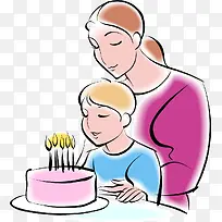 过生日的小孩-空若网 过生日的小孩-空若网