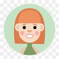 卡通扁平化人物头像设计-空若网 卡通扁平化人物头像设计-空若网