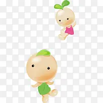 卡通可爱小孩-空若网 卡通可爱小孩-空若网
