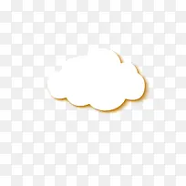 白色云朵装饰图案-空若网 白色云朵装饰图案-空若网