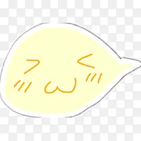 黄色可爱云朵-空若网 黄色可爱云朵-空若网