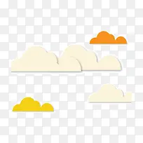 卡通可爱云朵-空若网 卡通可爱云朵-空若网