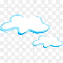 卡通手绘云朵-空若网 卡通手绘云朵-空若网