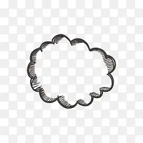 手绘白云 云朵-空若网 手绘白云 云朵-空若网