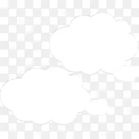 手绘白云-空若网 手绘白云-空若网