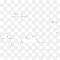 卡通手绘云朵-空若网 卡通手绘云朵-空若网