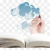 手绘云-空若网 手绘云-空若网