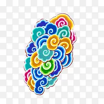 彩色云朵-空若网 彩色云朵-空若网