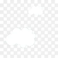 卡通可爱白云-空若网 卡通可爱白云-空若网