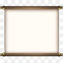 白色卷轴图片-空若网 白色卷轴图片-空若网