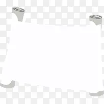 白色纸张卷轴-空若网 白色纸张卷轴-空若网