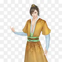 袒胸武士 长手指帅哥-空若网 袒胸武士 长手指帅哥-空若网