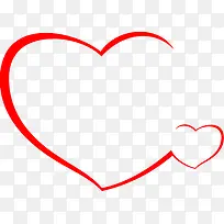 红色丝带创意爱心-空若网 红色丝带创意爱心-空若网