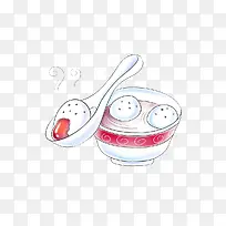 可爱卡通汤圆-空若网 可爱卡通汤圆-空若网