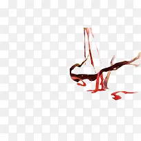 树枝红丝带-空若网 树枝红丝带-空若网