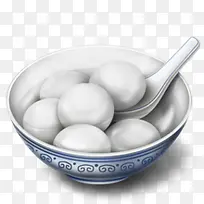 手绘高清汤圆食物-空若网 手绘高清汤圆食物-空若网