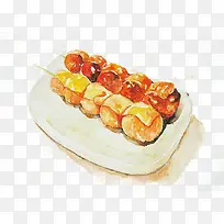 手绘美食-空若网 手绘美食-空若网