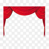 喜庆对称帘幕-空若网 喜庆对称帘幕-空若网