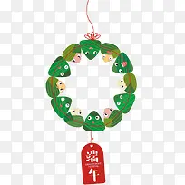 卡通端午节食物习俗吃粽子-空若网 卡通端午节食物习俗吃粽子-空若网