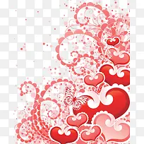 红色浪漫喜庆爱心装饰-空若网 红色浪漫喜庆爱心装饰-空若网