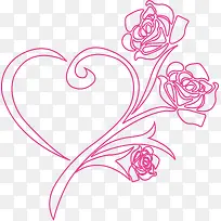 爱心玫瑰-空若网 爱心玫瑰-空若网