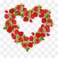 鲜花围城心形-空若网 鲜花围城心形-空若网