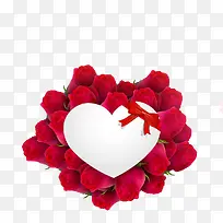 爱心玫瑰标签-空若网 爱心玫瑰标签-空若网