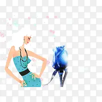 炫丽玫瑰时尚人物-空若网 炫丽玫瑰时尚人物-空若网