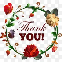 水彩花环-空若网 水彩花环-空若网