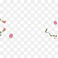 玫瑰花边框-空若网 玫瑰花边框-空若网