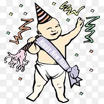 新年快乐元素装饰素材矢量-空若网 新年快乐元素装饰素材矢量-空若网