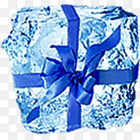 高清摄影彩带蓝色冰块-空若网 高清摄影彩带蓝色冰块-空若网