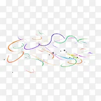 节日彩色彩带-空若网 节日彩色彩带-空若网