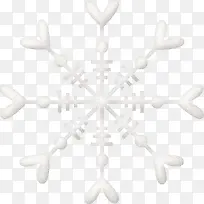 白色圣诞雪花-空若网 白色圣诞雪花-空若网