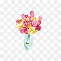 花瓶卡通矢量素材-空若网 花瓶卡通矢量素材-空若网