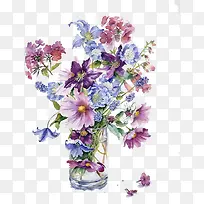 彩色插花-空若网 彩色插花-空若网