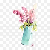 花瓶中的薰衣草-空若网 花瓶中的薰衣草-空若网