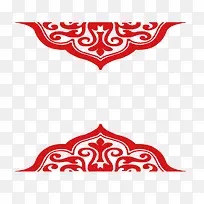 红色窗花设计-空若网 红色窗花设计-空若网
