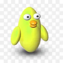 黄色卡通小鸡-空若网 黄色卡通小鸡-空若网