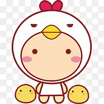 卡通可爱小鸡仔-空若网 卡通可爱小鸡仔-空若网