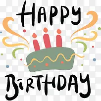 卡通蛋糕生日快乐-空若网 卡通蛋糕生日快乐-空若网