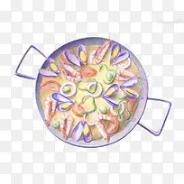 手绘火锅-空若网 手绘火锅-空若网